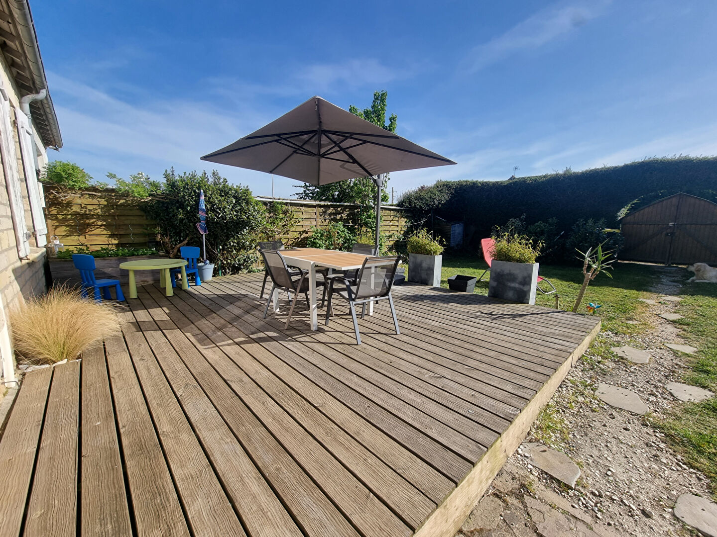 MAISON FAMILIALE  100 M²  – MALTOT – 3 CHAMBRES
