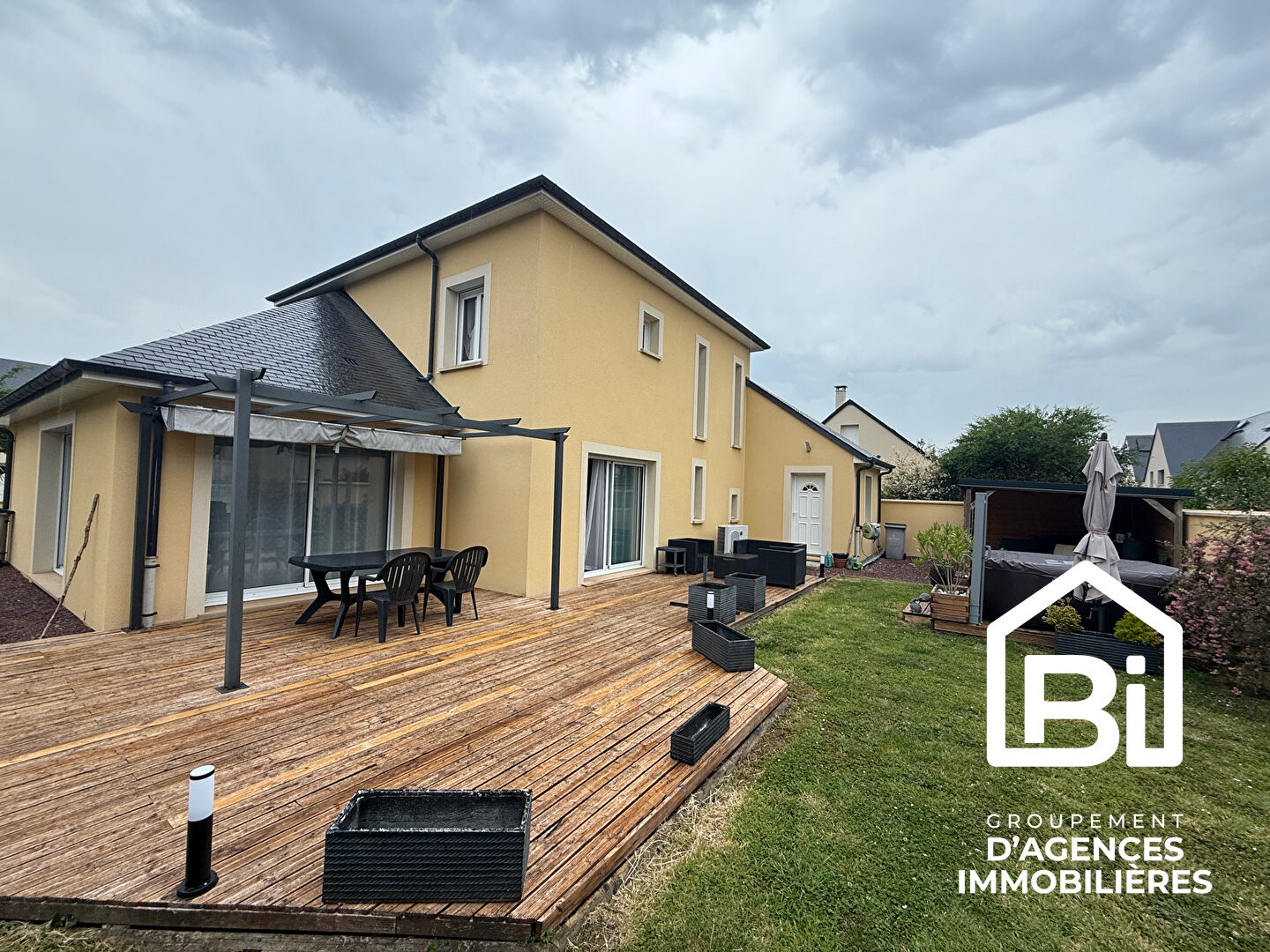 Maison contemporaine – 4 chambres , 166m2, Ouistreham
