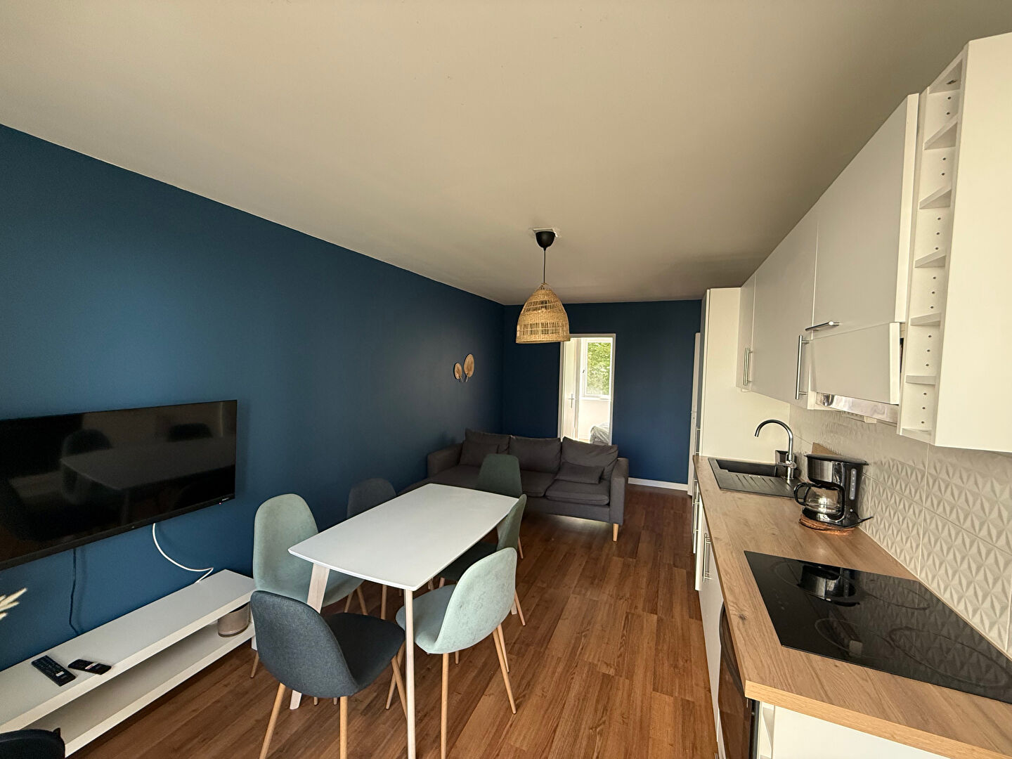 Appartement  5 pièces Meublé – 73 m2- Herouville Saint Clair – Grand parc/Belles Portes