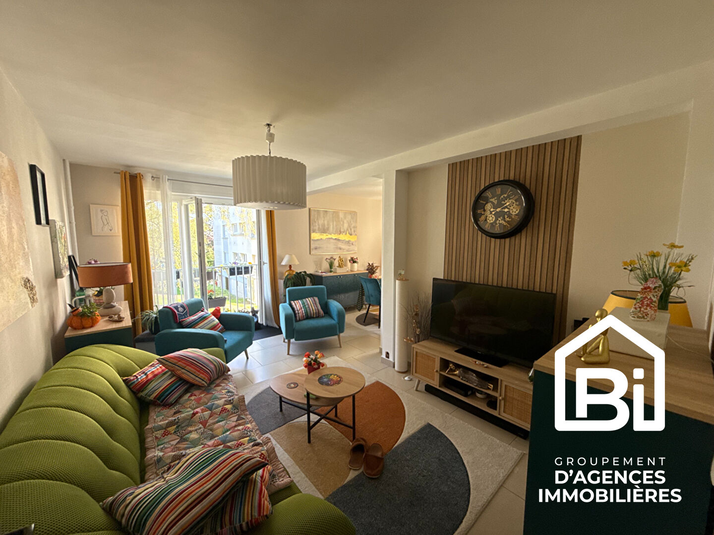 T3 en rez-de-chaussée surélevé -Hérouville-Saint-Clair